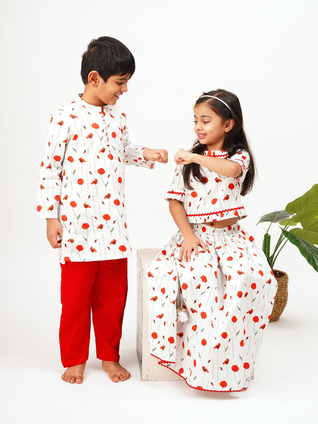 Scarlet Kurta Set