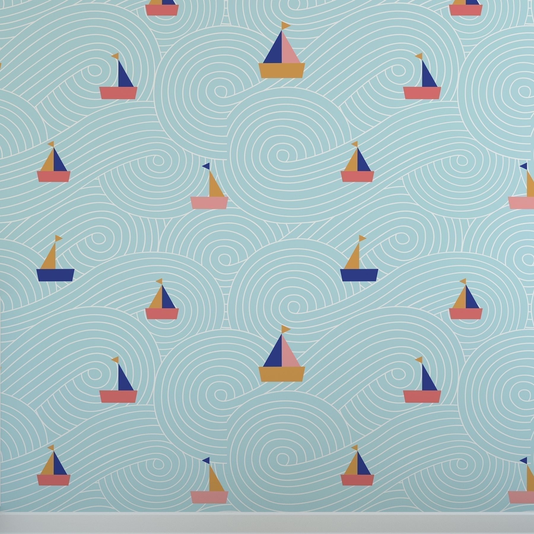 Paperboat Wallpaper