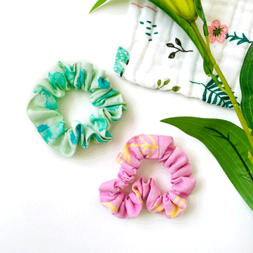 Summer Candy Scrunchies - Set Of Two