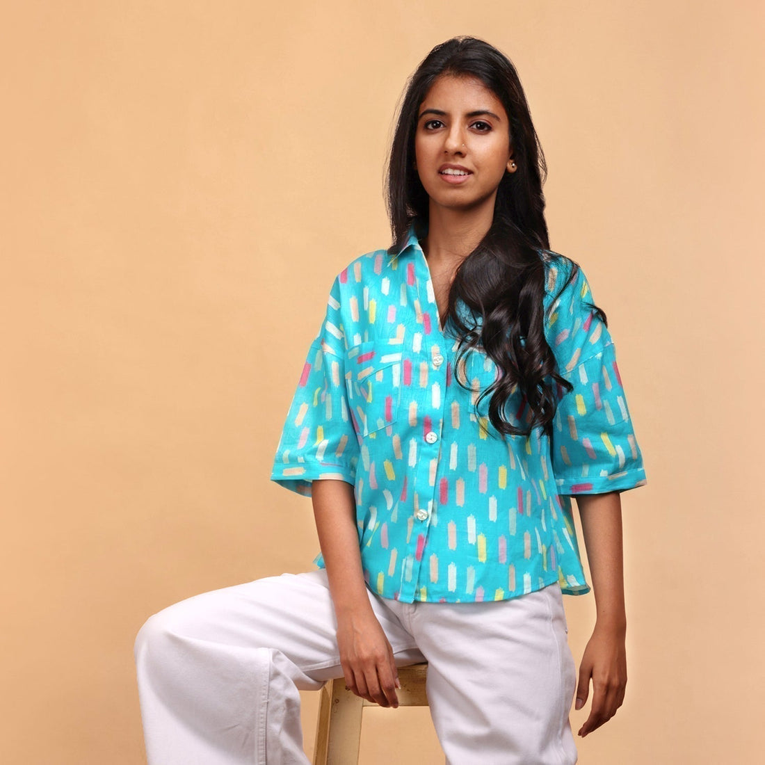 Vincent Crop Shirt - muray.in